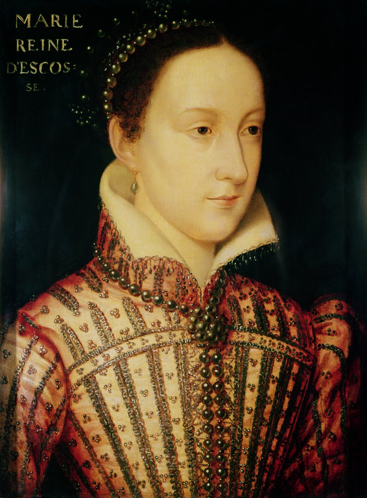 スコットランドのメアリー女王のミニチュア、1560年頃